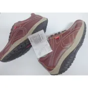 剩44☆地之柏- 99706 台灣製造 男真皮氣墊 美姿健走鞋 厚底4.5CM 休閒運動鞋 (特價) 咖 男款 -