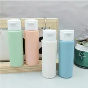 ↖BEST LA↗ 馬卡龍掀蓋軟管分裝罐/50ML擠壓瓶 旅行用保養品沐浴用品分裝出國 外出 隨身攜帶化妝品