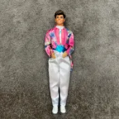 美泰兒 MATTEL 肯尼 ken 芭比 Barbie 1986 Rockers 搖滾 娃娃