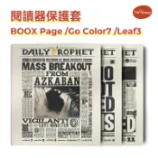 適用於文石BOOX Page保護套Go Color 7 Gen II和Go7磁吸殼Leaf3c Leaf3預言家日報套