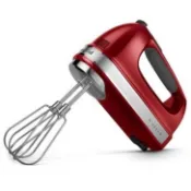 米國代購 台灣保固 現貨刷卡分期 KitchenAid KHM9 9段變速 手持攪拌器 黑白紅銀4色