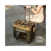 (店+)寵物推車雙肩背包狗包外出便攜拉杆箱分離折疊小狗柴犬