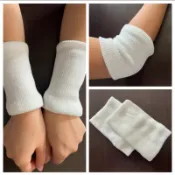 妮芙露 負離子方巾護腕（一對）（雙層）（男女適用）採妮芙露正品風采方巾加工製成）