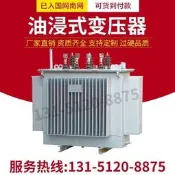 【可開發票】S11 S13-50KVA油浸式電力變壓器100/160/200/250/315/400質保兩年[滿300發