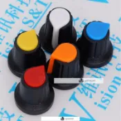 【琪琪優選】AG2 開關帽 WH148 塑料 旋鈕 梅花柄 15X17mm 柄6MM 電位器功放-qqmark588-