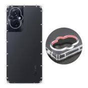 【RedMoon】OPPO Reno8 Z/Reno7 Z/Reno4 Z 防摔透明TPU手機軟殼 鏡頭孔增高版