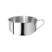 (店+)【PERFECT 理想】極緻 316不鏽鋼 學生湯碗 單層 無隔熱 無蓋 點心碗 10cm (無蓋)