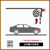 [捲門超市] 鐵捲門 安全防壓+出車警示控制器 - 需另購紅外線感測器&警示燈