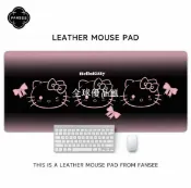 【全球優品匯】黑粉凱蒂貓鼠標墊超大號HelloKitty可愛筆記本電腦防滑加厚鍵盤墊