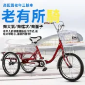 三輪車老人代步車老人買菜車人力三輪車老人腳踏車三輪自行車老人單車老人自行車 |顔羽amuT|