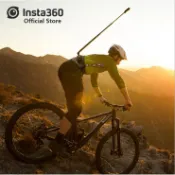 原廠影石Insta360 X5/X4/X3/ace/GO 3/ONE X 2戶外登山跑酷腰帶鋁合金隱形自拍杆相機配件