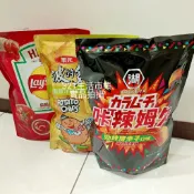 期限2027/03/07~好市多代購 咔辣姆久勁辣唐辛子 500g/包 蚵仔煎口味洋芋片 600g/包 番茄醬口味洋芋片