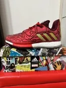 現貨 adidas marvel 聯名款 鋼鐵人 哈登 Harden vol.3 iron man 球鞋