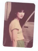 (珍39)  戚美珍  3*5 沖洗照片一張，早期圓角照片，保存還不錯!