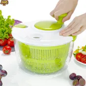 Vegetable Salad Spinner Large Dryer Bowls with Pouring Spout