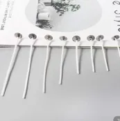 協貿國際日用品生活館 鳥語花香手作DIY香氛蠟燭專用蠟芯 杯蠟過蠟燭芯材料木芯棉線燈芯