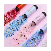 (店+)PARTIDO  多色旋轉彩花禮炮1入生日道具 畢業禮物 派對彩帶 彩帶拉炮 開幕 畢業彩帶 婚禮祝賀 慶祝