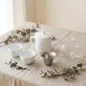 【天下第一好茶】好茶品鑑組 品茗茶具4件組 - 茶海+鑑定杯