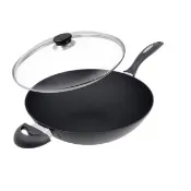 【丹麥SCANPAN】思康CLS系列單柄炒鍋32公分(送鍋蓋)