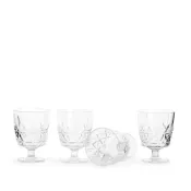 (店+)【SAGAFORM】野餐高腳杯4入組(壓克力透明杯/露營野餐必備)