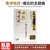  正版香港電視劇難忘的主題粬高音質無損音樂高品質汽車載光碟片cd