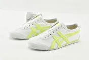 Asics Onitsuka Tiger 鬼塚虎 Mexico 66 白 熒光黃 帆布鞋 懶人鞋 男女鞋 無鞋帶