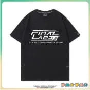 💜新品💜林俊傑衣服 FINAL LAP同款t恤短袖 JJ20周邊巡回演唱會紀念應援衣服 潮流 偶像周邊 應援 演唱會衣服