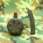 ●左岸水彈● 司駿彈鼓 司駿彈夾 彈匣 MP5彈鼓 MP5彈夾 司駿MP5彈夾 司駿MP5彈鼓 電動水彈槍 生存遊戲
