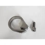 SwishTi 鈦合金座管束 31.8mm 鈦合金螺絲 超輕量化 GR5 適用 27.2 座管小徑車Birdy改裝