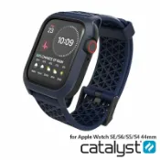 JUMP星球 強強滾p-CATALYST APPLE WATCH 耐衝擊防摔保護殼(含錶帶)-藍色