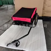 優 拖車可折疊拆卸 自行車拖車 貨物寵物獨輪拖車 寵物手推車分離式寵物拉車 推車 出行車 外出車 三輪車自行車通用