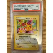 美版 國際版生日皮卡丘PSA 9鑑定卡2021 Pokémon Birthday Pikachu蛋糕皮