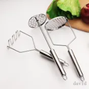  ✨在臺齣貨✨不鏽鋼搗泥器 壓泥器 搗泥器 磨泥器 搗碎器 蒜泥器 馬鈴薯壓泥器 搗蒜器 馬鈴薯泥 壓蒜器 壓泥 薯泥