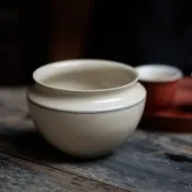 協貿國際日用品生活6館 仿宋建水茶洗原土色小號水盂杯洗陶瓷小水缸復古杯洗茶渣缸茶渣桶