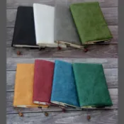 訂製書衣書套素色杜邦紙特衛強揉紋防水書衣A5A6手賬封套32開16開書本保護套書衣書套訂做