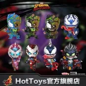 HotToys蜘蛛人鋼鐵人美國隊長奇異博士COSBABY正版公仔毒化版漫威收藏展示擺見