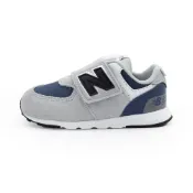 (店+)【NEW BALANCE】New Balance  new-b 574 NB 574 魔鬼氈 運動鞋 小童鞋 灰藍 S2168 (I5744OW)