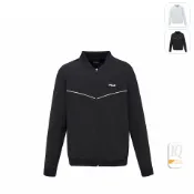 【FILA】男性 抗UV風衣外套-黑色 1JKY-5310-BK