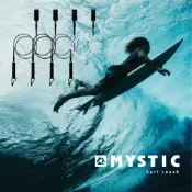 MYSTIC 荷蘭衝浪品牌 衝浪腳繩 9尺 6尺 Surf Leash 氯丁橡膠 衝浪配件 現貨 掛飾 衝浪 腳繩 配件