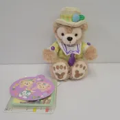 日本 全新 迪士尼 海洋 樂園 2015 春季 達菲 DUFFY 坐姿吊飾