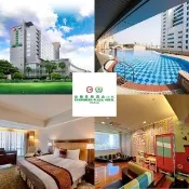 【台南台糖長榮酒店】2大贈1小(12歲)入住豪華雙人/雙床房(游泳池.三溫暖.兒童遊戲區)