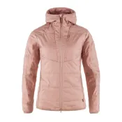 (店+)【Fjallraven】小狐狸 北極狐 女 Keb Padded Hoodie 化纖外套 連帽夾克 粉白玫瑰 89630 綠野山房