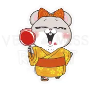 蝦皮隔日到貨 好想兔 防水裝飾貼紙-糖葫蘆 墊腳石購物網
