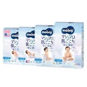 福利品【滿意寶寶】Moony 日本製-超薄黏貼型紙尿褲NB-L(境內版/日本製)