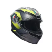 (店+)AGV K6S Excite 消光迷彩/螢光黃 全罩式安全帽 亞洲版公司貨