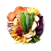 (店+)【高宏】什錦蔬果脆片/混合蔬菜乾/蔬果乾/蘋果乾/香蕉/紫薯片 170g