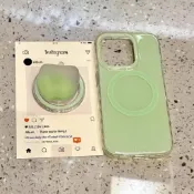 台現⭐⭐小清新蘋果薄荷綠小米1715141312手機殼紅米note151413磁吸k90k80