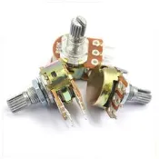 WH148雙聯可調電位器B1K 2K5K10K20K 50K 100K 500K長短柄15/20MM