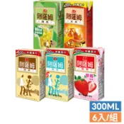 【蝦皮直營】阿薩姆 原味奶茶/蘋果風味/草莓風味/綠茶/紅茶 300ml(6入/組) 奶茶 綠茶 紅茶 飲料