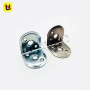 《侑昇五金》台製－半圓型內角鐵 1.5“ 白鐵／鐵 內角鐵 L形架固定鐵片 固定片 加強 L型 (不附螺絲)-含稅